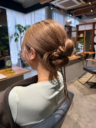 ヘアアレンジ 近藤 歌留多のヘアスタイル