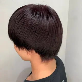 ショート カラー IT by ALBUM立川のヘアスタイル