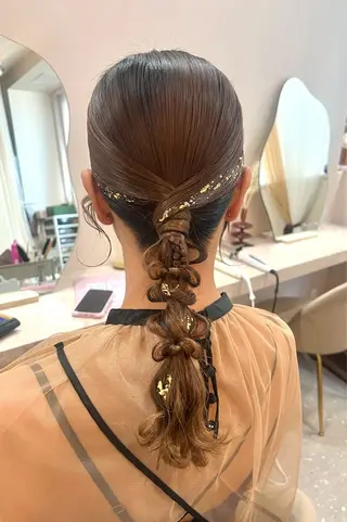 ミディアム Mila misakiのヘアスタイル