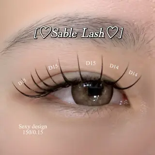 マツエク・マツパ Mistic.R 鈴木🎀のマツエク・マツパデザイン