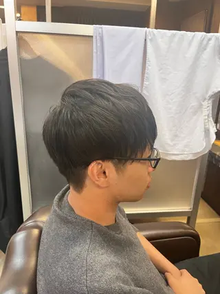 ミディアム メンズ 清水 寧生のヘアスタイル