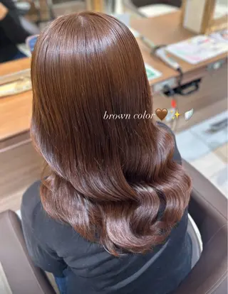 ロング カラー ⭐️モデル募集中⭐️ ⸝⋆🪐遠藤 青葉のヘアスタイル