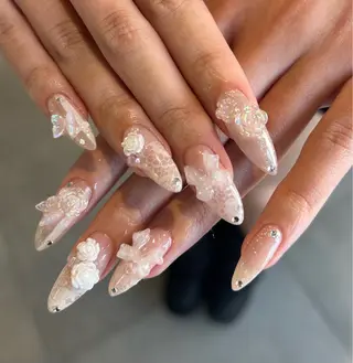 ネイル SEINA_ NAIL🐈‍⬛💗のネイルデザイン
