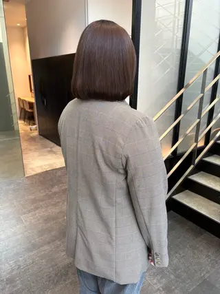 ミディアム カラー mao | 柔らか艶カラー🫧のヘアスタイル