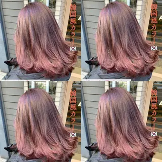 ミディアム ✨縮毛矯正✖︎顔周り レイヤー✨ナカムラのヘアスタイル