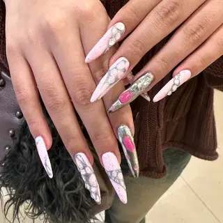 ネイル 🎶個性派ネイル💅 /Komachi❤️のネイルデザイン