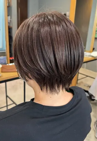 ショート カラー/ 髪質改善/新吾ありさのヘアスタイル
