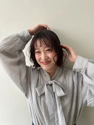 カラー 田中 優陽のヘアスタイル