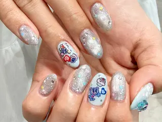 ネイル 金田 純香のネイルデザイン