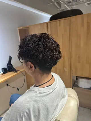 メンズ 髪質改善＆メンズ パーマ ひぐちのヘアスタイル