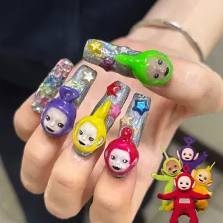 ネイル nano/きもかわ nail🐬🫧のネイルデザイン