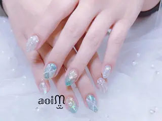 ネイル 葵うさぎ AIのネイルデザイン