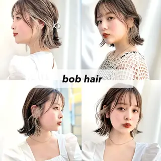 ミディアム カラー レイヤー専門家 ダブルカラー修のヘアスタイル