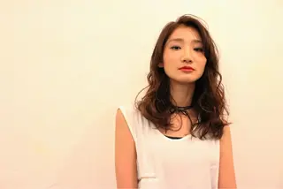 セミロング パーマ 所渉/韓国レイヤー /ウルフカットのヘアスタイル