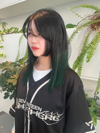 セミロング カラー mai / linoah˚✧のヘアスタイル