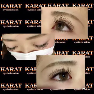 マツエク・マツパ ★KAEDE★伊勢崎 【KARAT】のマツエク・マツパデザイン