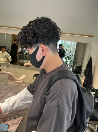パーマ メンズ 池田 寿子のヘアスタイル