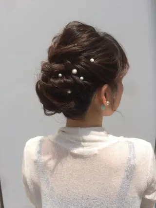 ヘアアレンジ タジマ ヤスヒサのヘアスタイル
