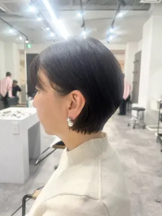 ショート ショートカット🧸 ごとうさなのヘアスタイル