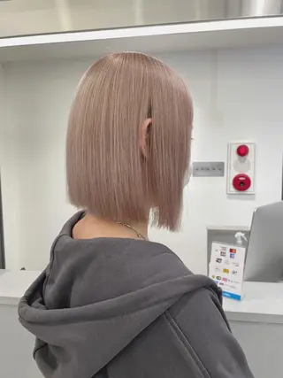 カラー 韓国ハイトーンカラー kana♡のヘアスタイル