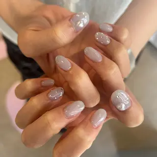 ネイル SHELLTOKYO 💜Kazamakiのネイルデザイン