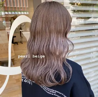 ミディアム カラー ツカハラ リリカ 👒柔らかカラー👒のヘアスタイル