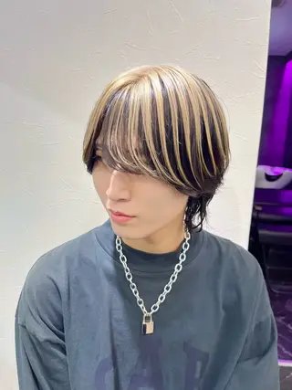 カラー メンズ メンズカットカラー 心斎橋/松平和樹のヘアスタイル