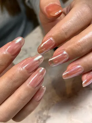 セミロング KINUGASA YUKAのネイルデザイン