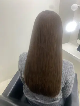 ロング 林 沙弥のヘアスタイル