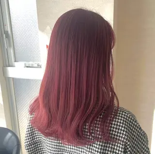 ロング カラー 🌈コテ巻き風パーマ LOHASせいな🌈のヘアスタイル