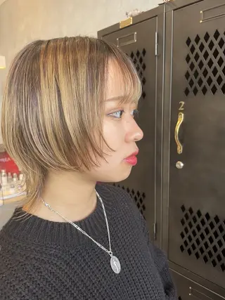 カラー koharu /豊川/Lissのヘアスタイル