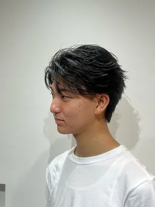 ショート メンズ特化パーマ &カラー🔥小倉大和のヘアスタイル
