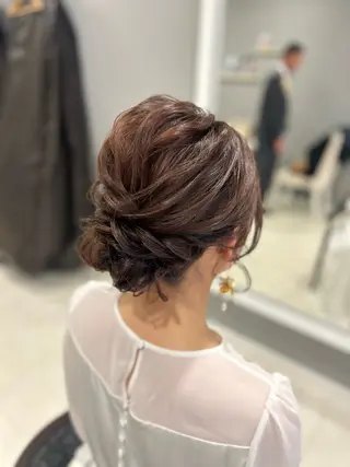 ヘアアレンジ make room Blissのヘアスタイル
