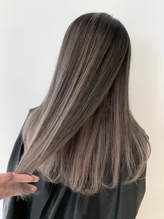 ロング カラー ヘアアレンジ 阿部 圭悟のヘアスタイル