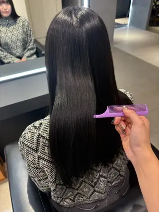 ロング カラー ERII /伏見 カットモデル募集中！のヘアスタイル