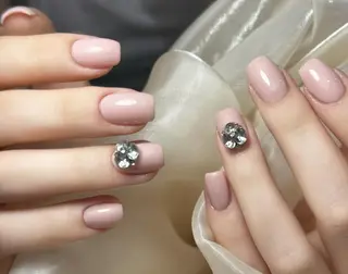 ネイル By moonネイル 🌷ワンホン/韓国風のネイルデザイン