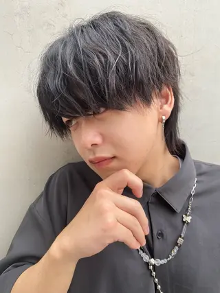 ショート カラー パーマ ヘアアレンジ メンズ メンズ特化酒井翔太 /メンズカット/名駅のヘアスタイル