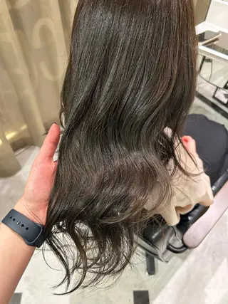 ロング カラー 🌟デザインカラー 久保悠那のヘアスタイル