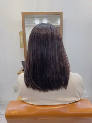 ミディアム lore 中村かれんのヘアスタイル