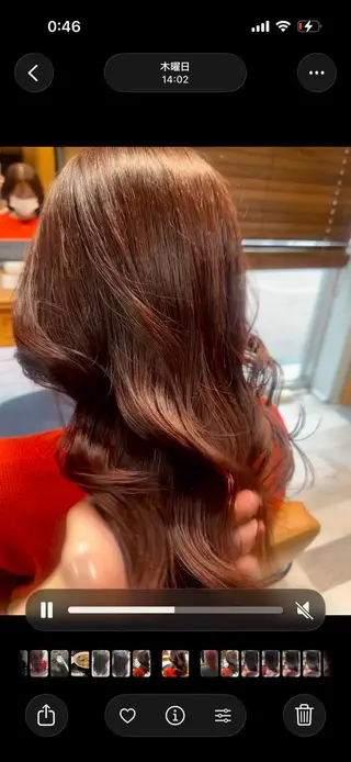 ミディアム カラー 和田 直也のヘアスタイル