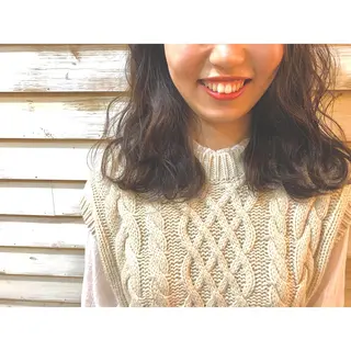 ロング カラー ヘアアレンジ 蔵前🫧韓国風レイヤ ーカット🫧KAHOのヘアスタイル