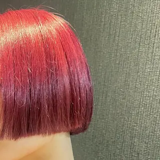 ショート レイヤーカット/ フェミニン💕/鏡のヘアスタイル