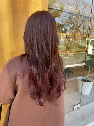 ロング カラー 🪸cherir AZUSA🪸のヘアスタイル