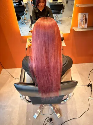 ロング カラー ✨ハイトーンカラー 💫ayumuのヘアスタイル