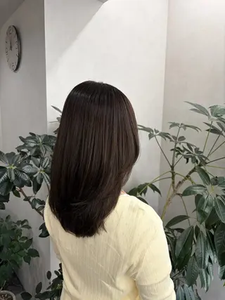 セミロング カラー 🍐透明感カラー🍐 レイヤーカットのヘアスタイル