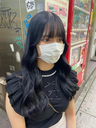 ロング 吉田 幸斗のヘアスタイル