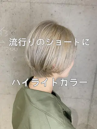 ショート カラー ✨森下 直弥✨ 店長🤩のヘアスタイル