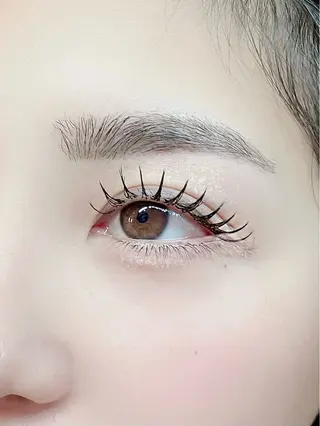 マツエク・マツパ LeLe/中崎町/ LED/眉毛のマツエク・マツパデザイン