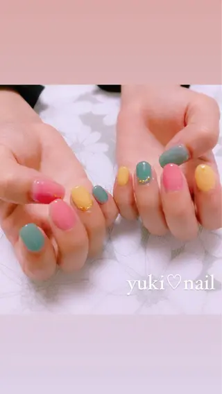 ネイル yuki♡nail 光が丘駅7分のネイルデザイン