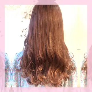 セミロング カラー 🍒前川 🍒のヘアスタイル